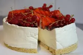 Fondant Parfumé cheease cake fruit rouge