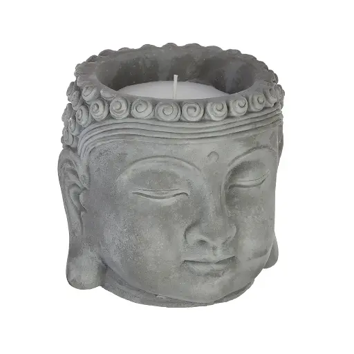 Bougie bouddha extérieur citronnelle